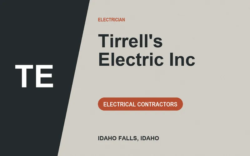 Tirrell's Electric Inc in Idaho Falls, Idaho