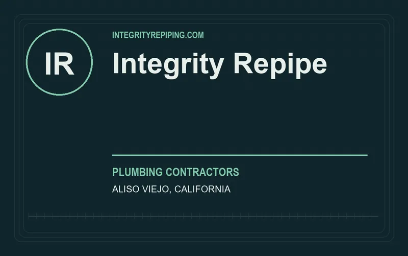 Integrity Repipe in Aliso Viejo, California