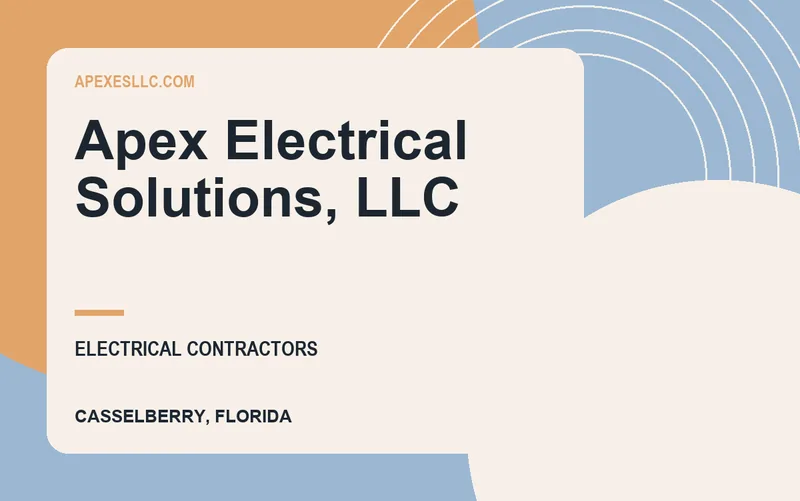 Apex Electrical Solutions, LLC in Casselberry, Florida