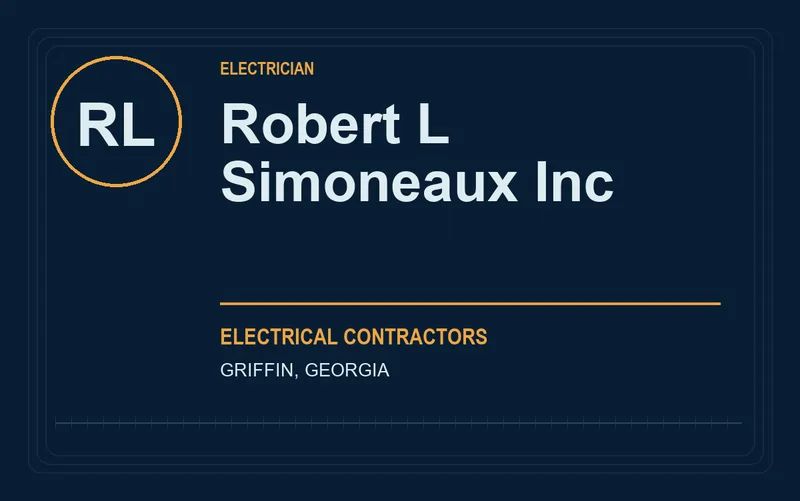 Robert L Simoneaux Inc in Griffin, Georgia