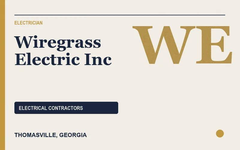 Wiregrass Electric Inc in Thomasville, Georgia