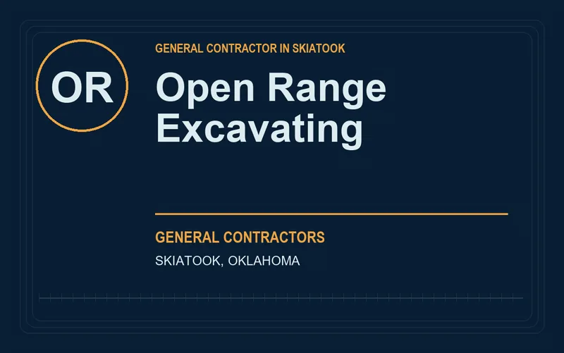 Open Range Excavating in Skiatook, Oklahoma