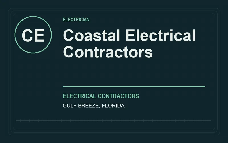 Coastal Electrical Contractors in Gulf Breeze, Florida