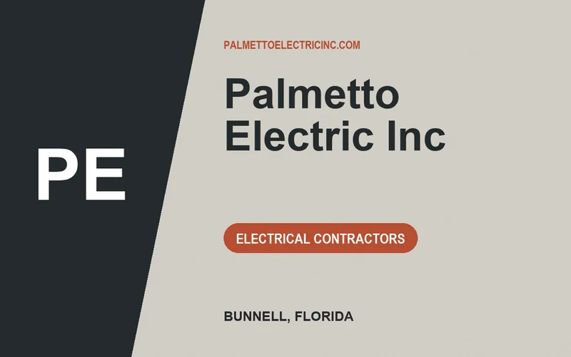 Palmetto Electric Inc in Bunnell, Florida