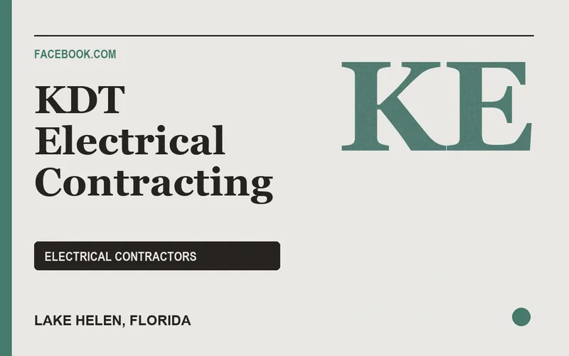 KDT Electrical Contracting in Lake Helen, Florida