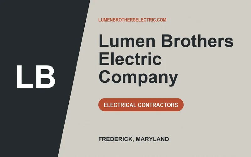 Lumen Brothers Electric Company in Frederick, Maryland