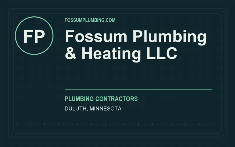 Fossum Plumbing & Heating LLC in Duluth, Minnesota
