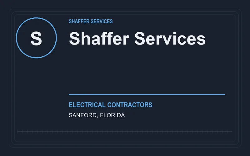 Shaffer Services in Sanford, Florida