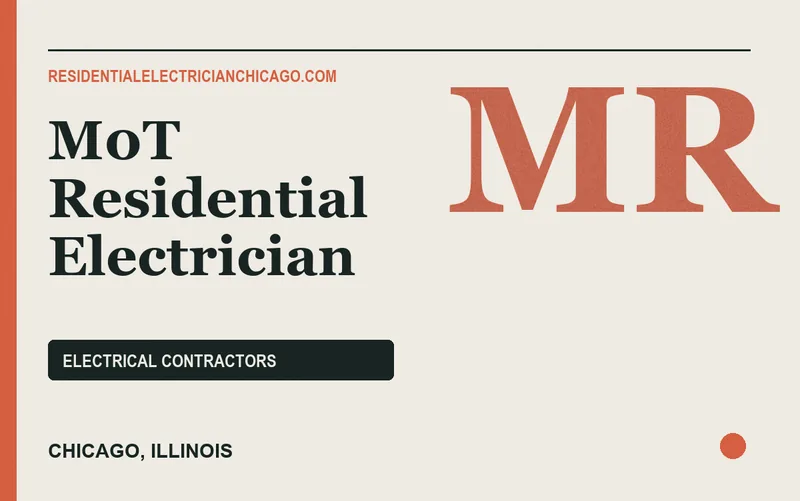 M0T Residential Electrician in Chicago, Illinois