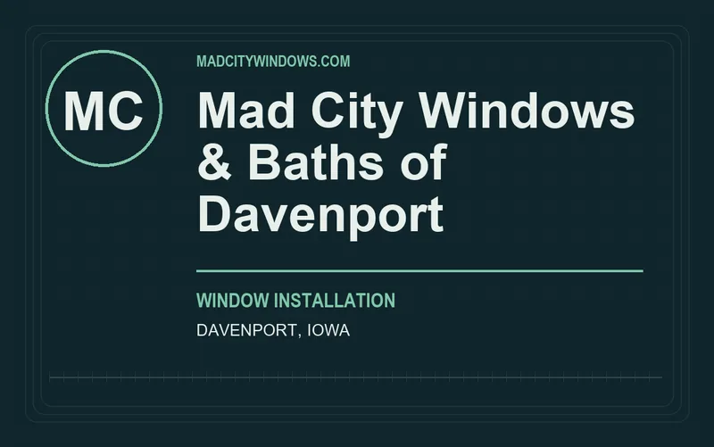 Mad City Windows & Baths of Davenport in Davenport, Iowa