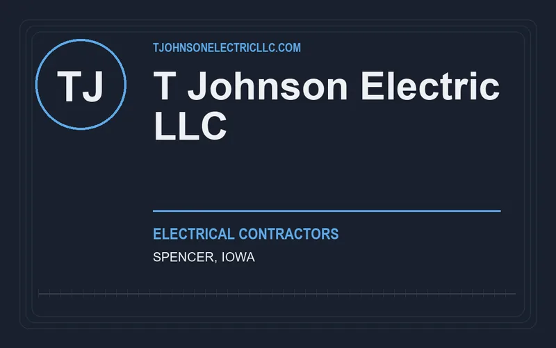 T Johnson Electric LLC in Spencer, Iowa