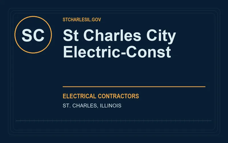 St Charles City Electric-Const in St. Charles, Illinois