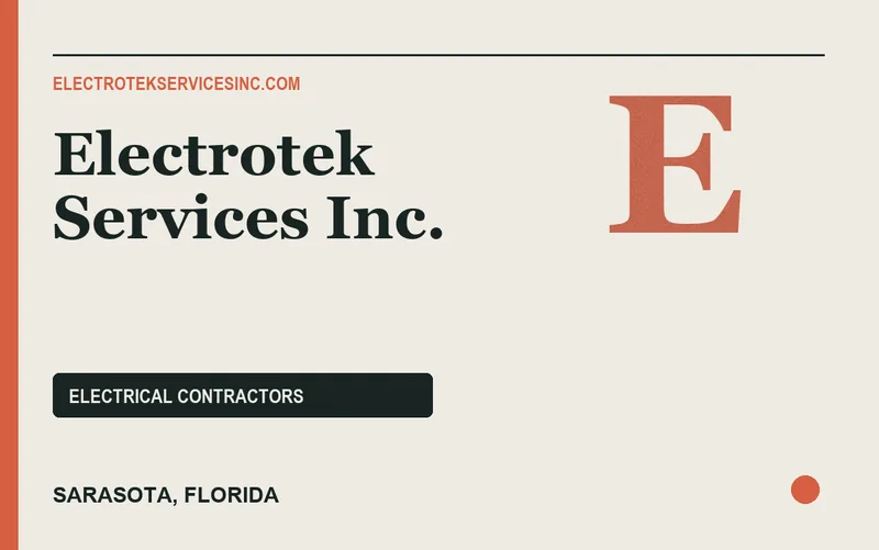 Electrotek Services Inc. in Sarasota, Florida