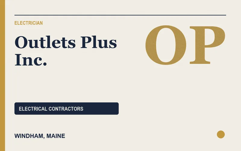 Outlets Plus Inc. in Windham, Maine