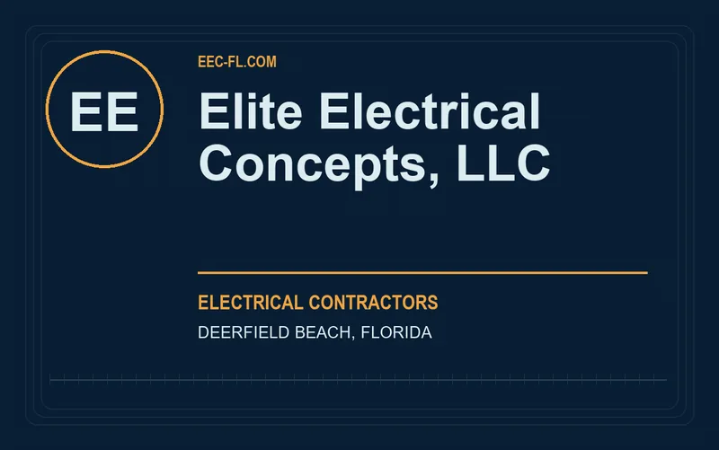 Elite Electrical Concepts, LLC in Deerfield Beach, Florida