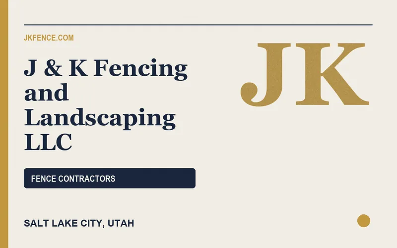 J & K Fencing and Landscaping LLC in Salt Lake City, Utah