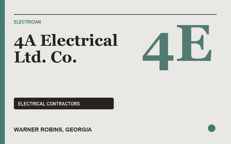 4A Electrical Ltd. Co. in Warner Robins, Georgia