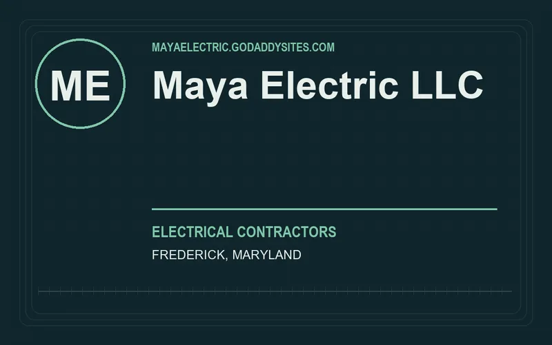 Maya Electric LLC in Frederick, Maryland