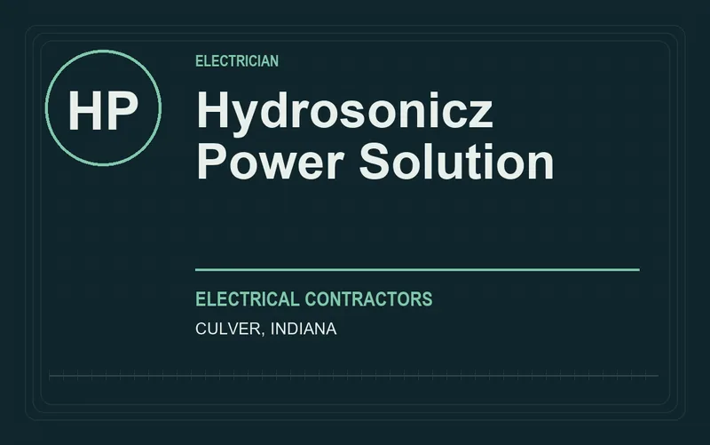 Hydrosonicz Power Solution in Culver, Indiana