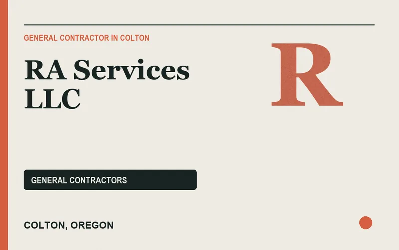 RA Services LLC in Colton, Oregon