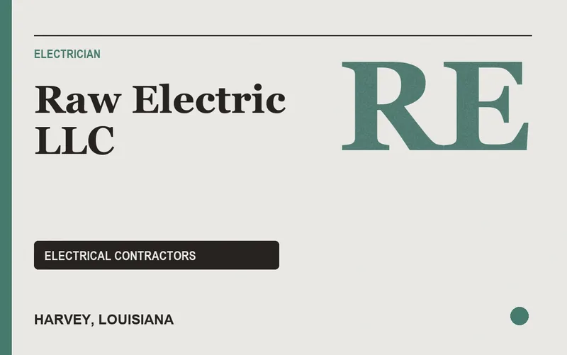 Raw Electric LLC in Harvey, Louisiana