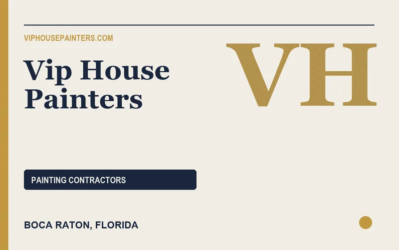 Vip House Painters in Boca Raton, Florida