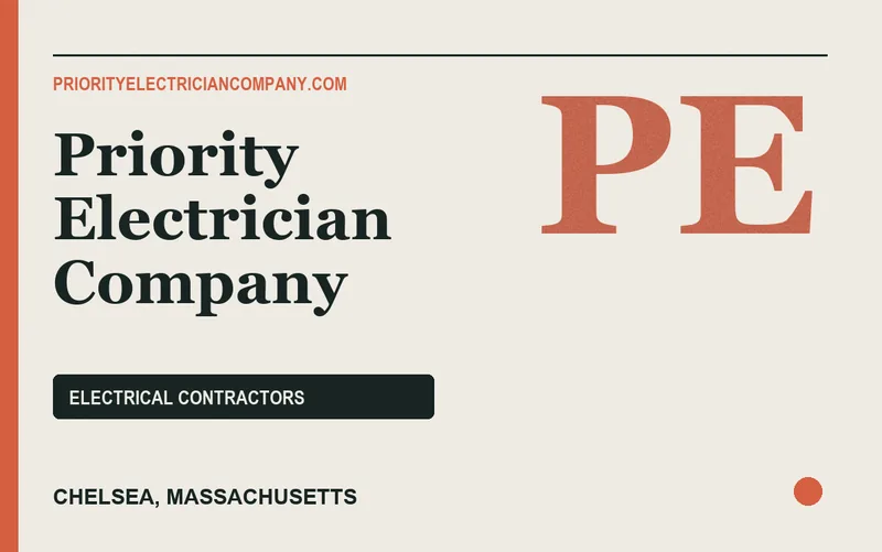 Priority Electrician Company in Chelsea, Massachusetts