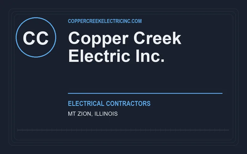 Copper Creek Electric Inc. in Mt Zion, Illinois