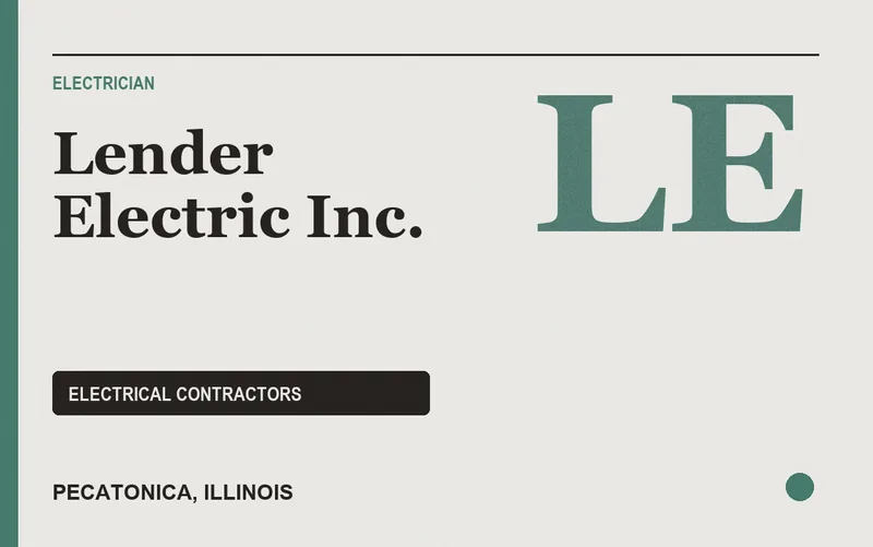 Lender Electric Inc. in Pecatonica, Illinois