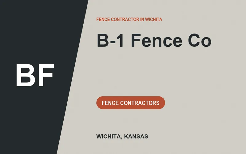 B-1 Fence Co in Wichita, Kansas