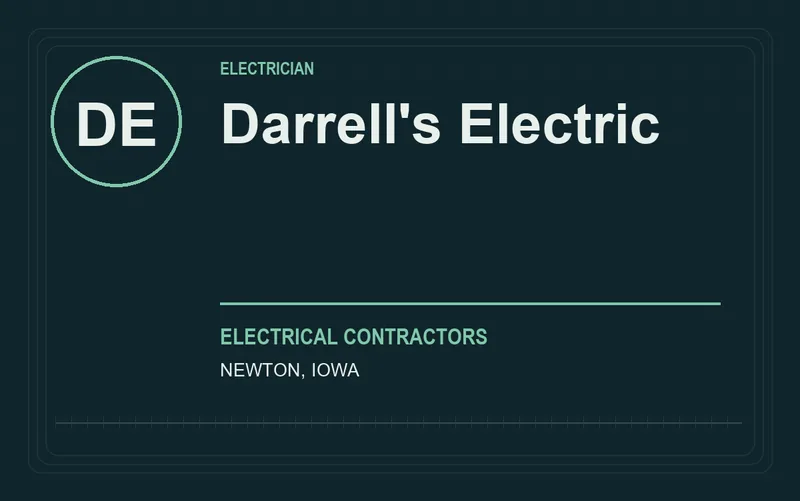 Darrell's Electric in Newton, Iowa