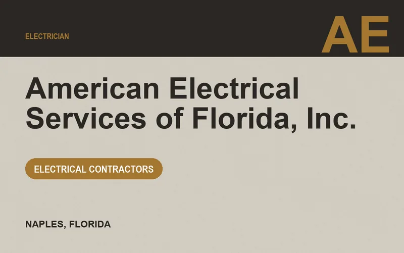 American Electrical Services of Florida, Inc. in Naples, Florida