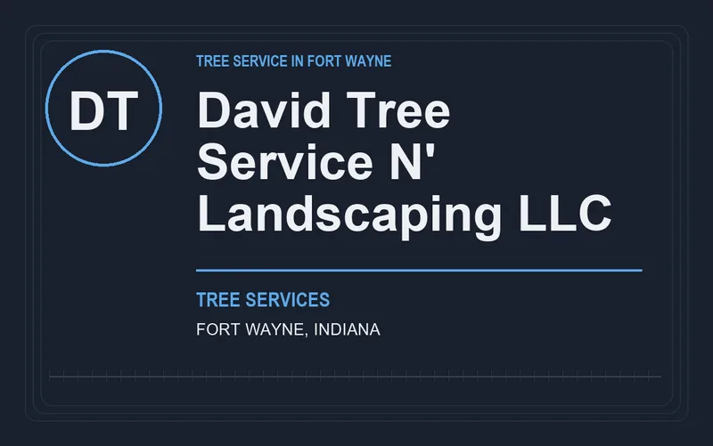 David Tree Service N' Landscaping LLC in Fort Wayne, Indiana