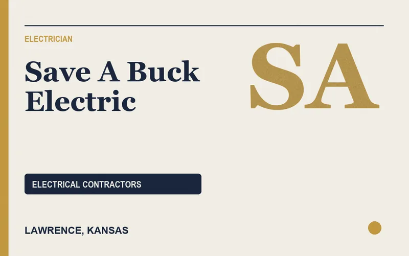 Save A Buck Electric in Lawrence, Kansas