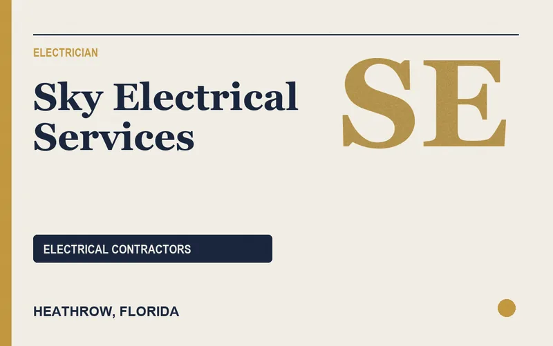 Sky Electrical Services in Heathrow, Florida