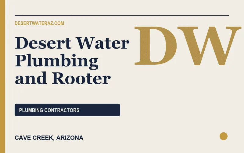 Desert Water Plumbing and Rooter in Cave Creek, Arizona