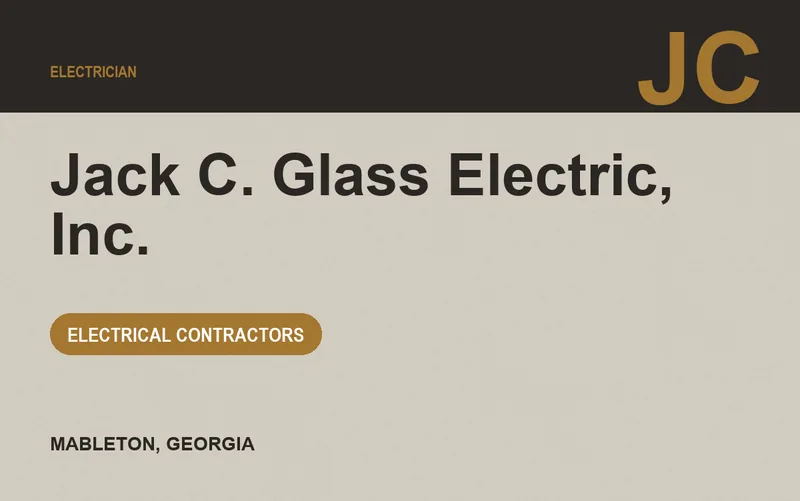 Jack C. Glass Electric, Inc. in Mableton, Georgia