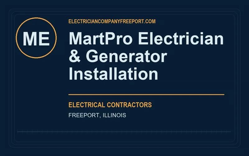 MartPro Electrician & Generator Installation in Freeport, Illinois