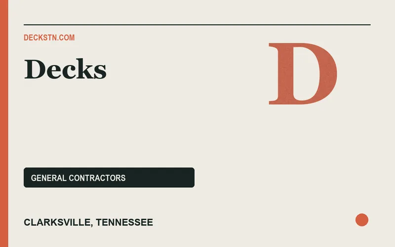 Decks in Clarksville, Tennessee
