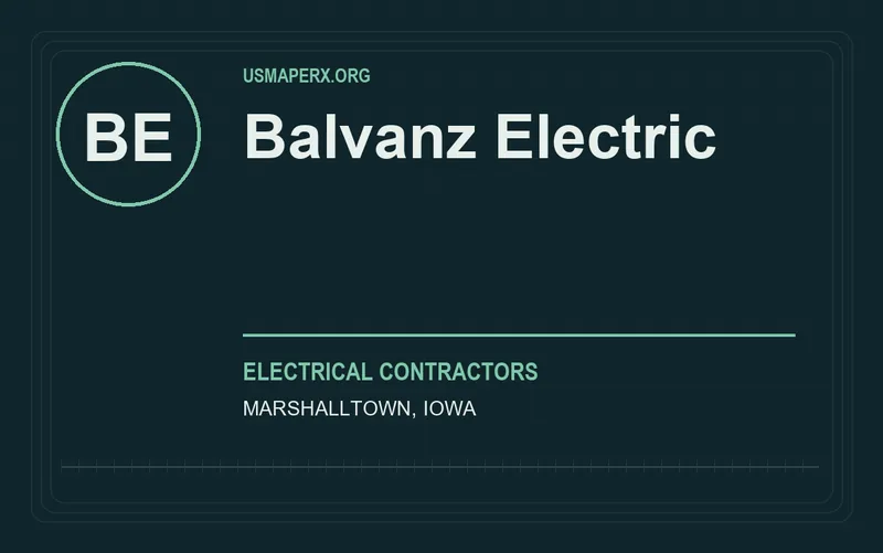 Balvanz Electric in Marshalltown, Iowa