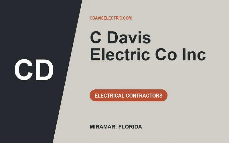 C Davis Electric Co Inc in Miramar, Florida
