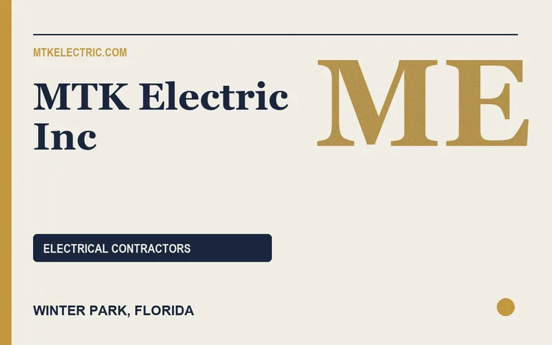 MTK Electric Inc in Winter Park, Florida