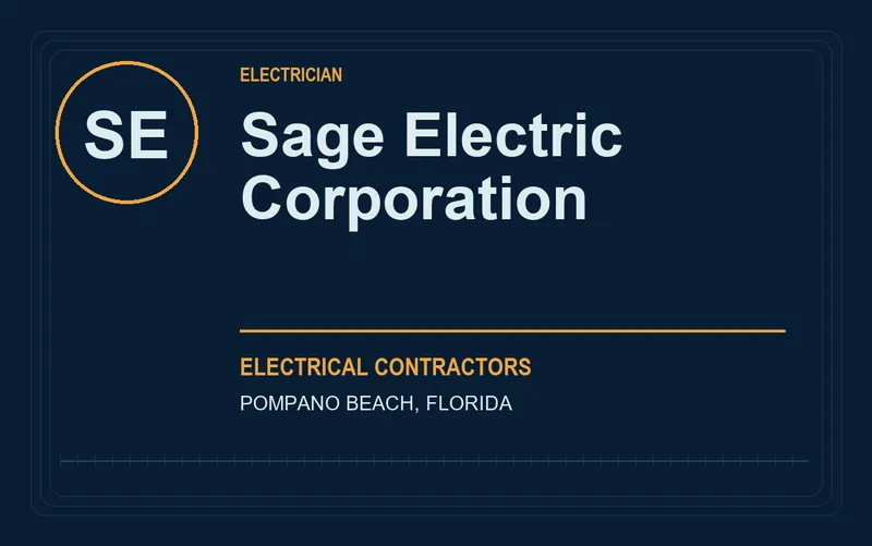 Sage Electric Corporation in Pompano Beach, Florida