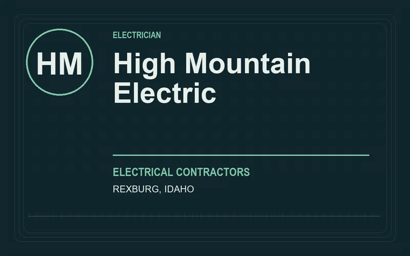 High Mountain Electric in Rexburg, Idaho
