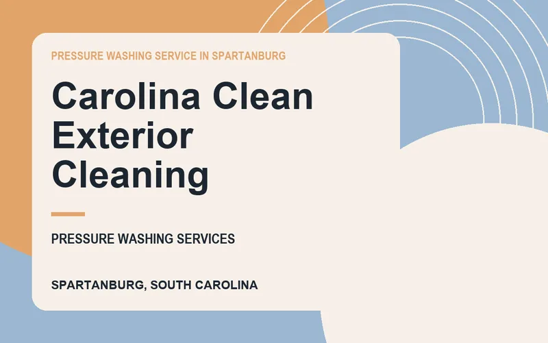 Carolina Clean Exterior Cleaning in Spartanburg, South Carolina