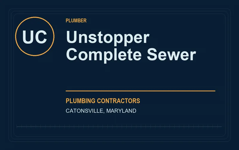 Unstopper Complete Sewer in Catonsville, Maryland