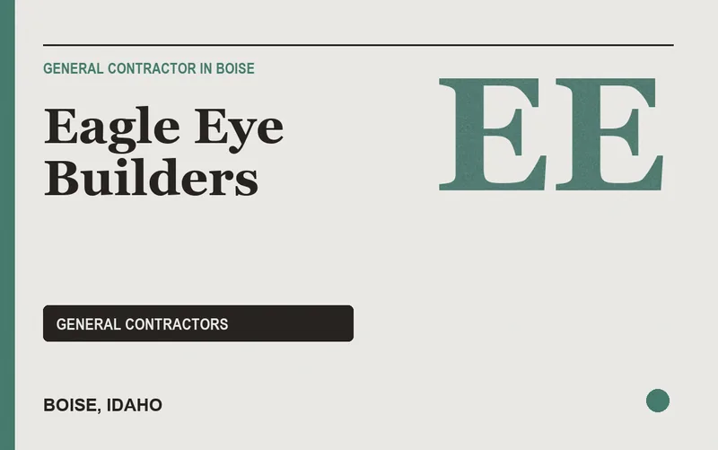Eagle Eye Builders in Boise, Idaho