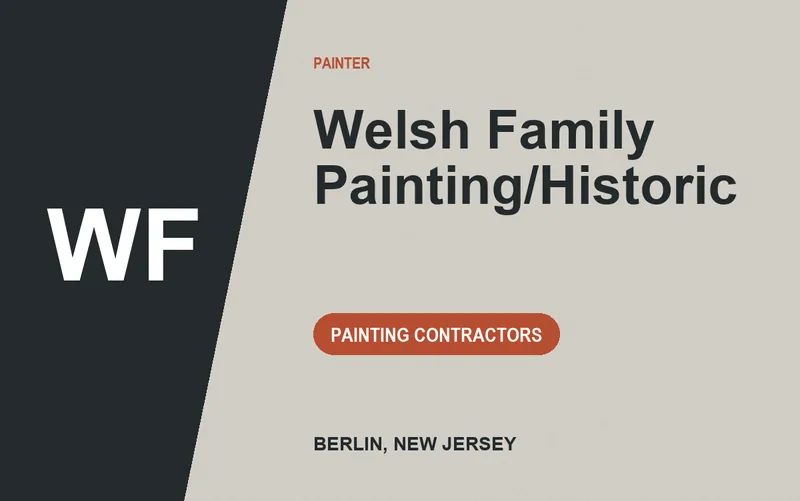 Welsh Family Painting/Historic in Berlin, New Jersey