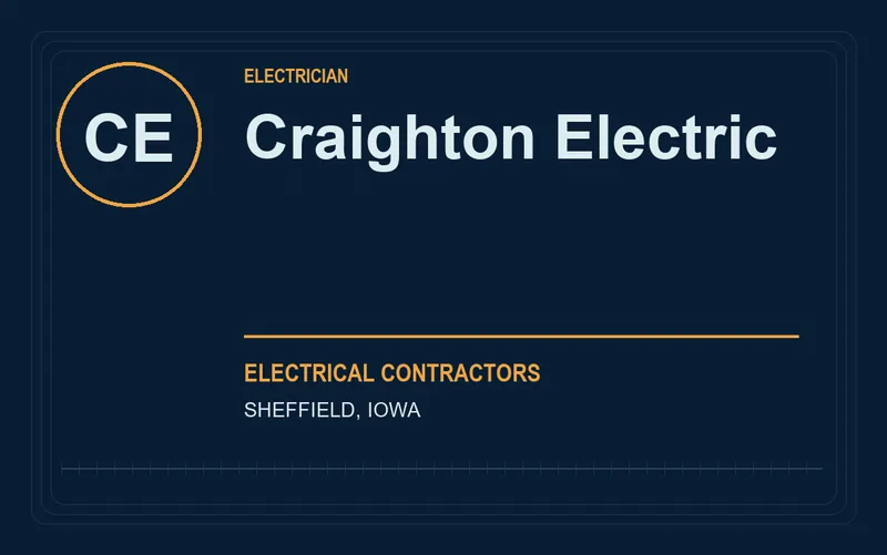 Craighton Electric in Sheffield, Iowa
