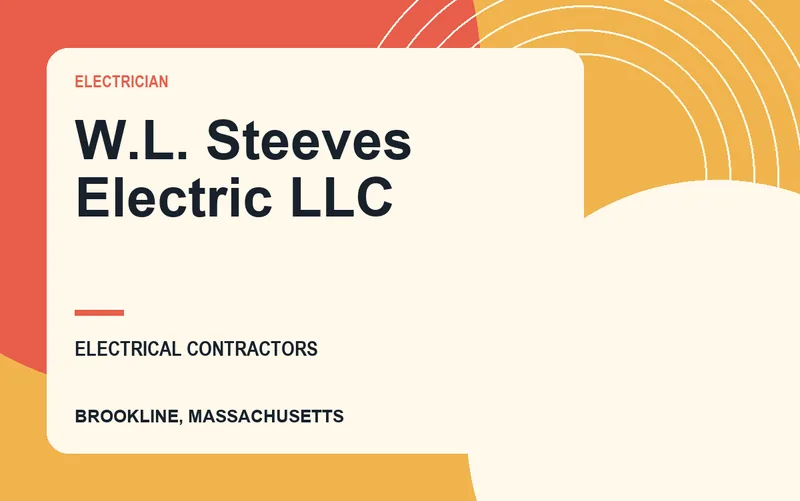 W.L. Steeves Electric LLC in Brookline, Massachusetts
